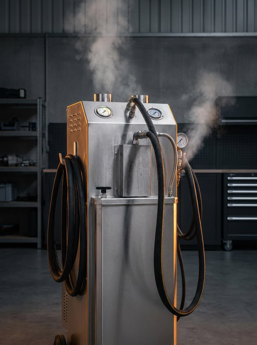 Profesjonalna maszyna do regeneracji i czyszczenia filtrów DPF w warsztacie